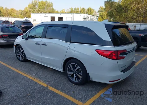 2022 Honda Odyssey Touring from USA, damaged, VIN 5FNRL6H82NB026586